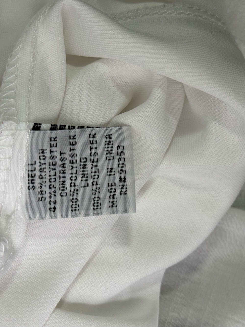 Kings Road White Boho Midi Dress Smocked Waist | Size 2X - Picture 5 of 7